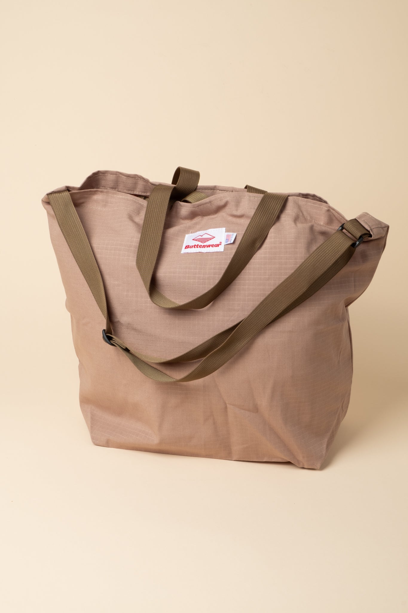 Battenwear Packable Tote Cotton Ripstop Khaki