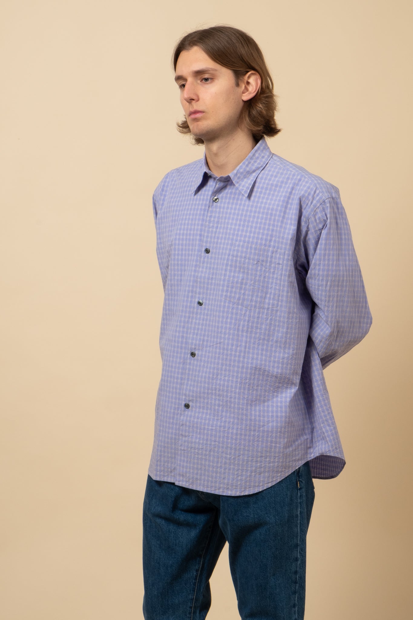 BS Shirt - Lavender Check