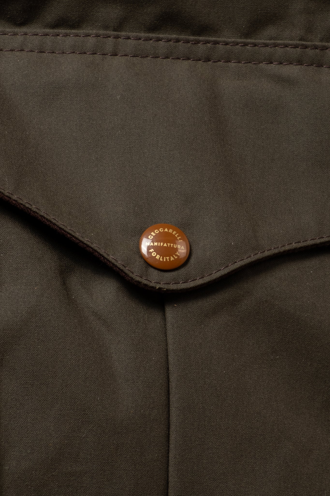 Blazer Coat Dry Waxed - Chocolate