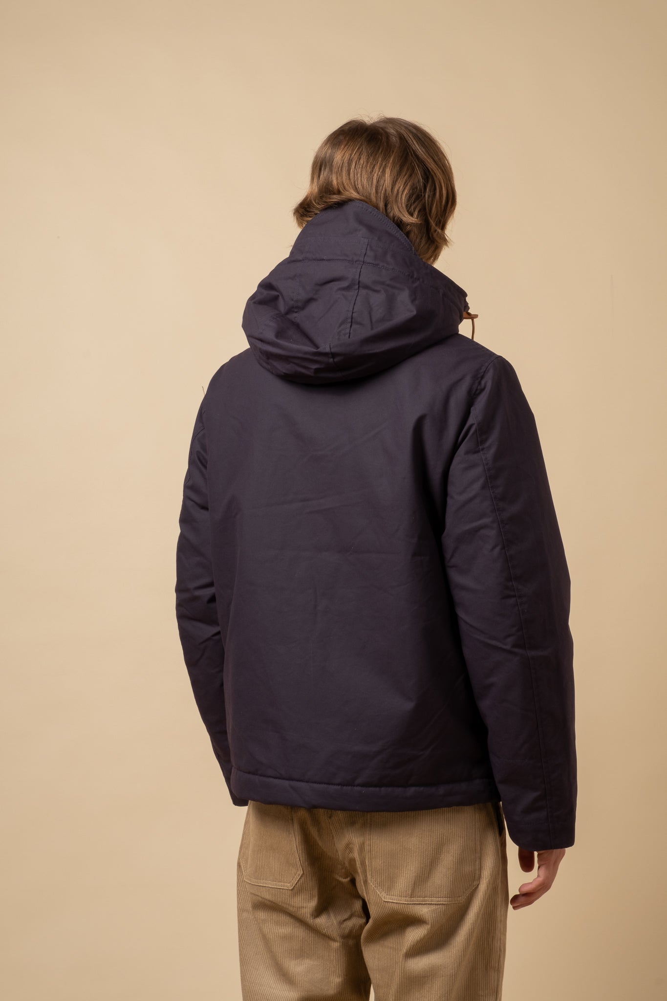 Blazer Coat Dry Waxed - Navy