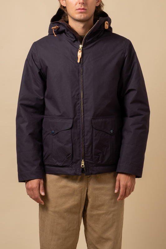 Blazer Coat Dry Waxed - Navy