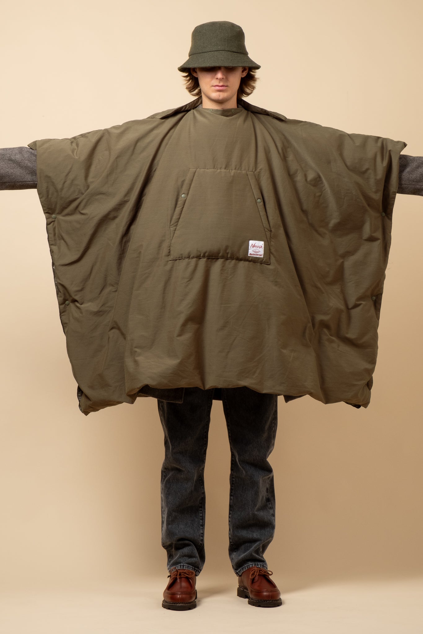 Camping Poncho - Olive Drab