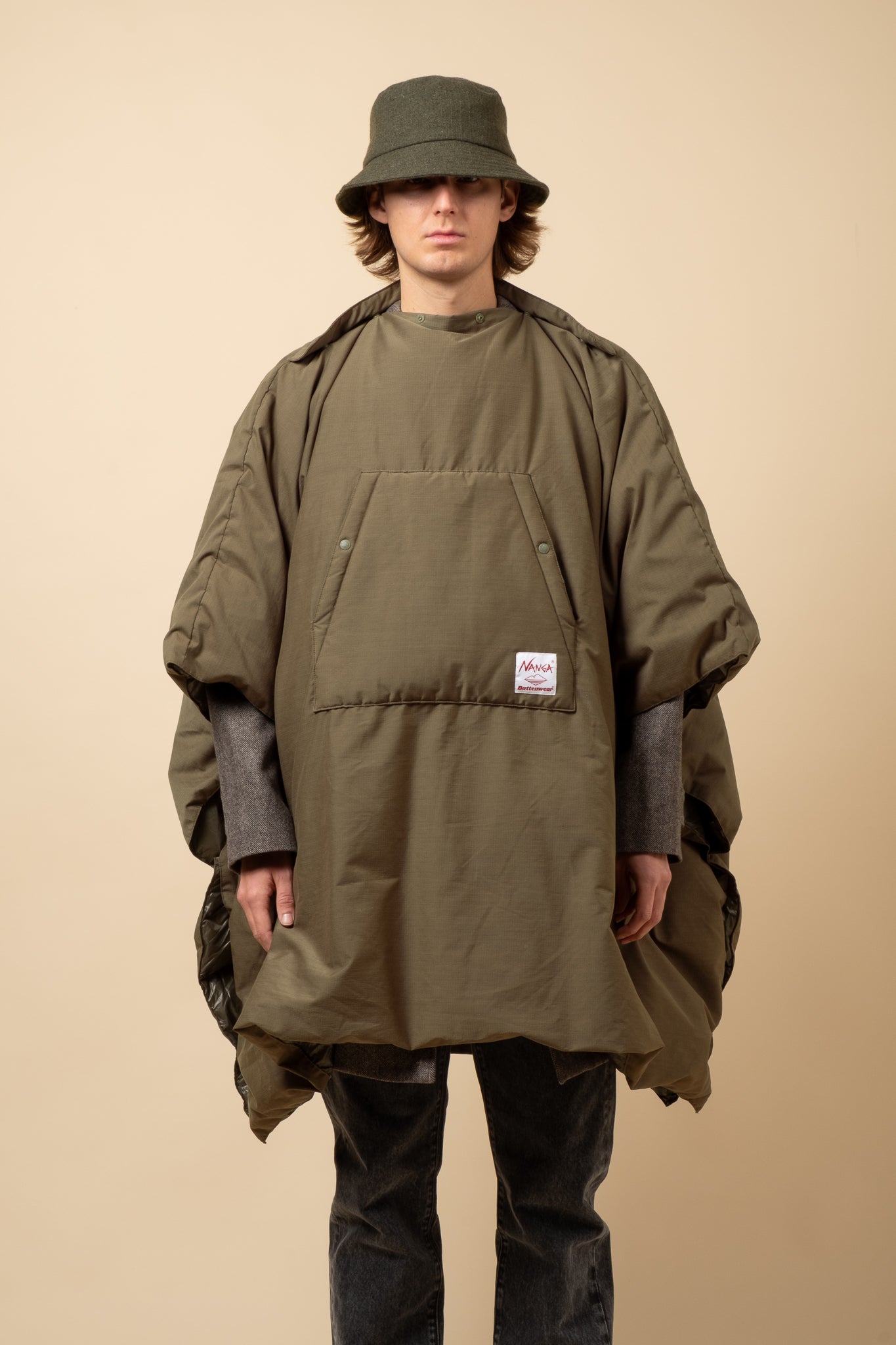 Camping Poncho - Olive Drab