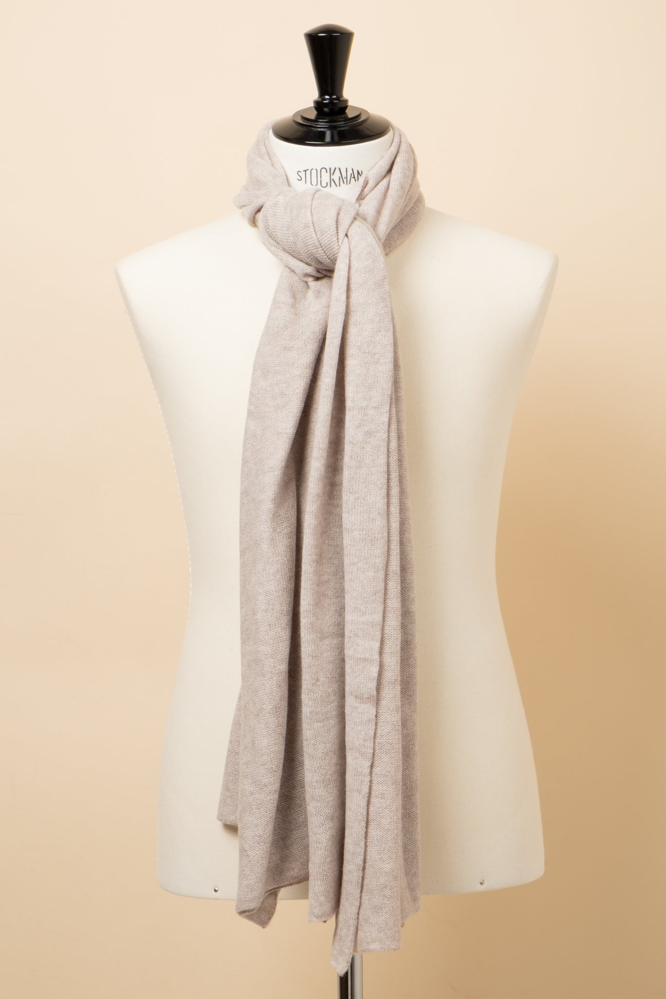 Cashmere Scarf - Natural