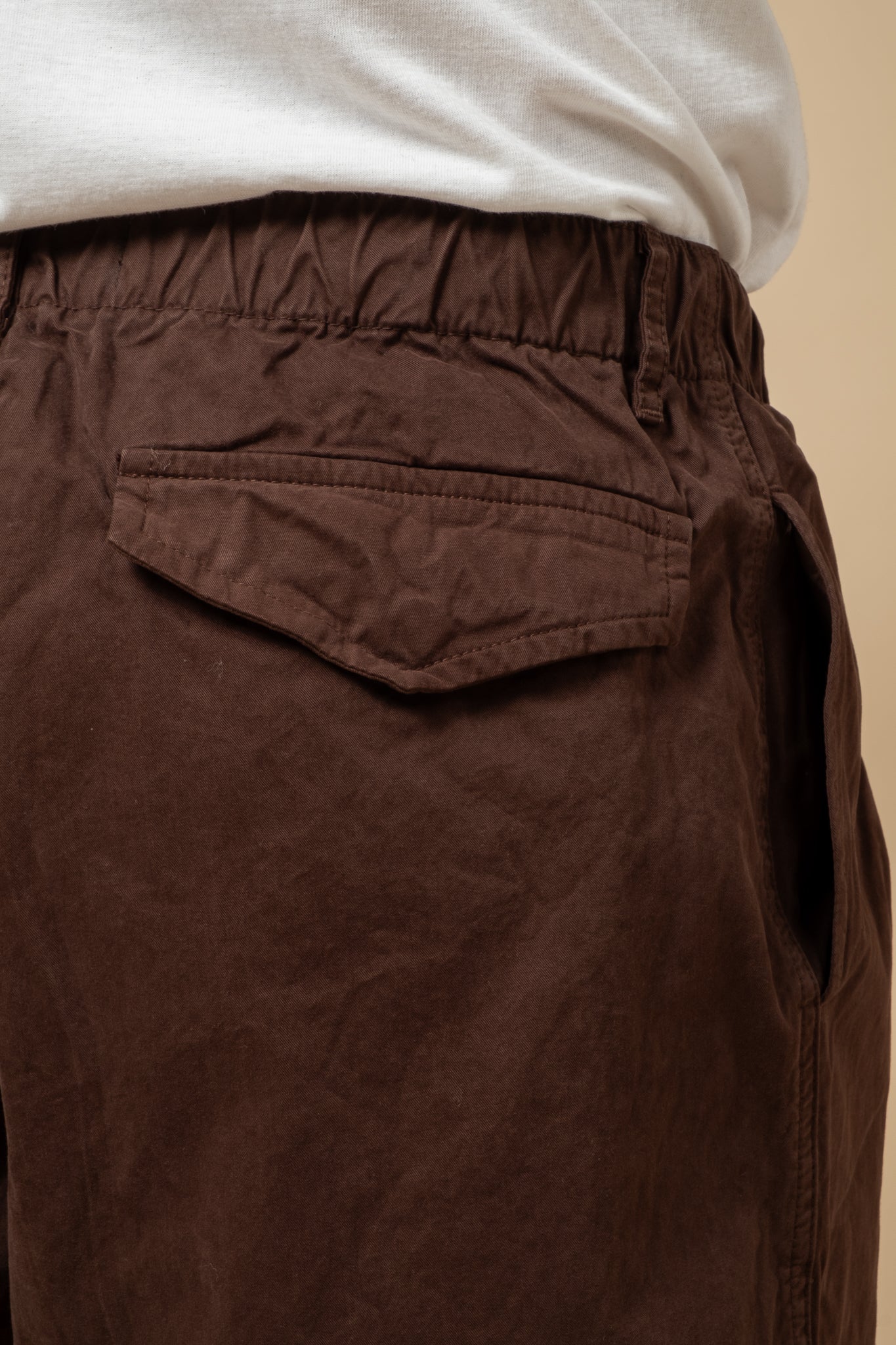 Clyde Pant Cotton Twill - Peat