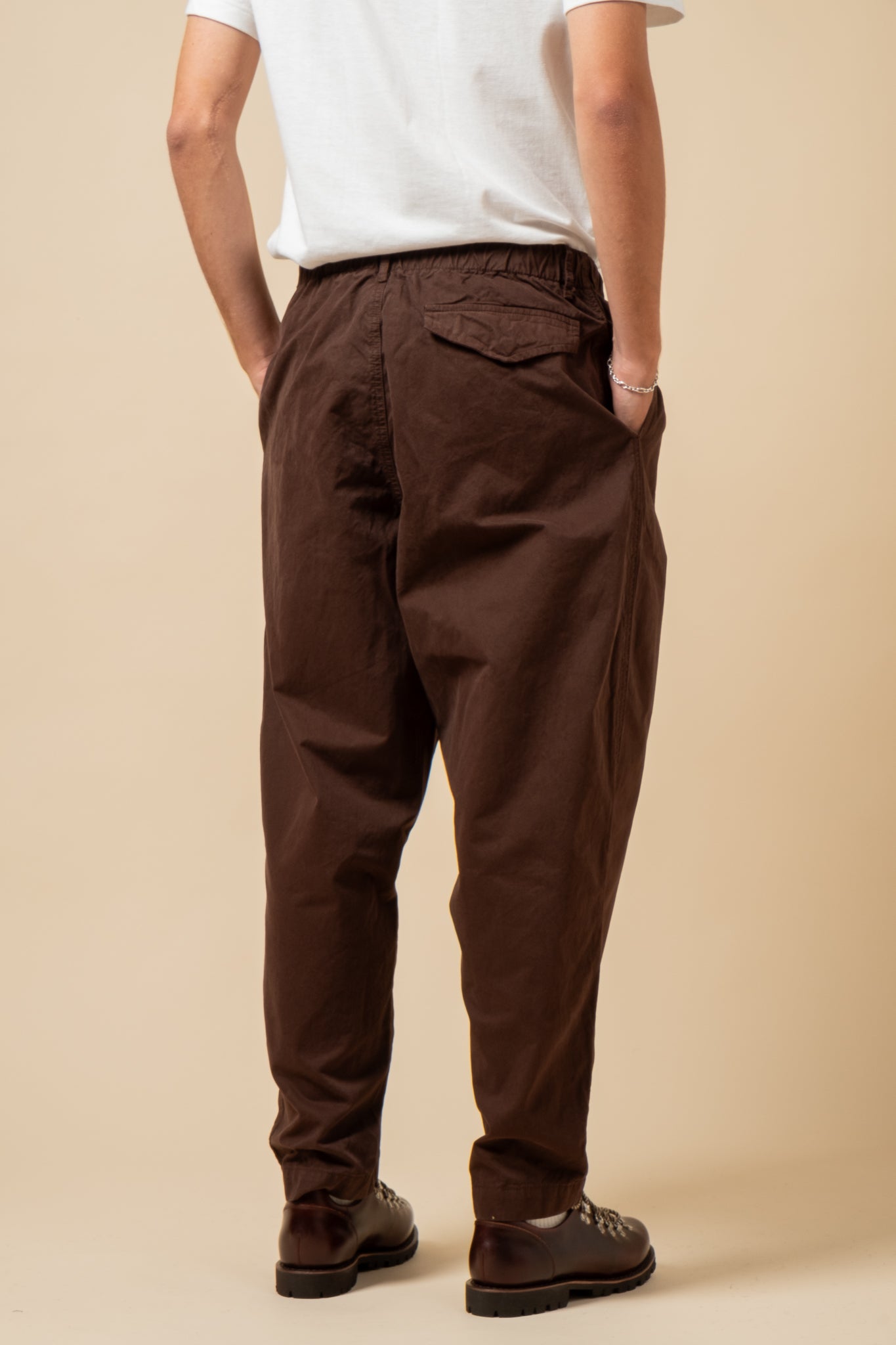 Clyde Pant Cotton Twill - Peat