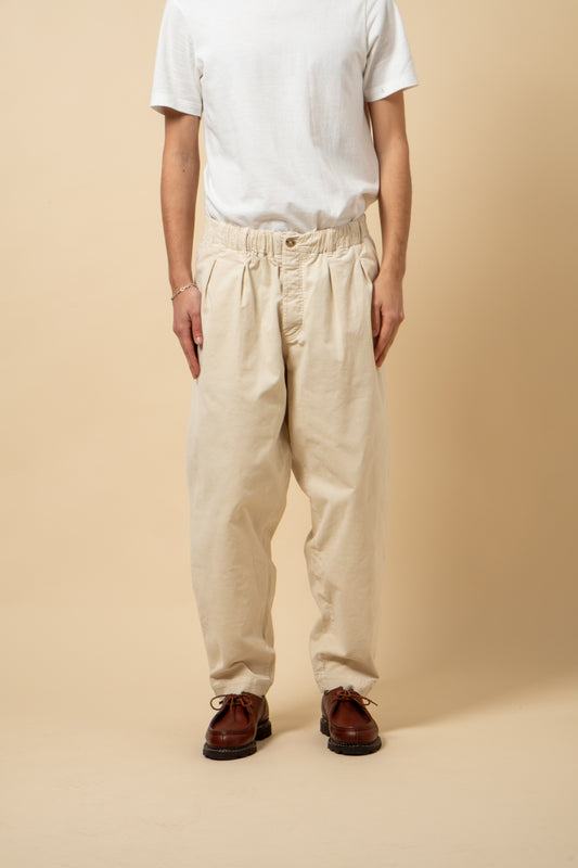 Clyde Pant Fine Corduroy - Ecru