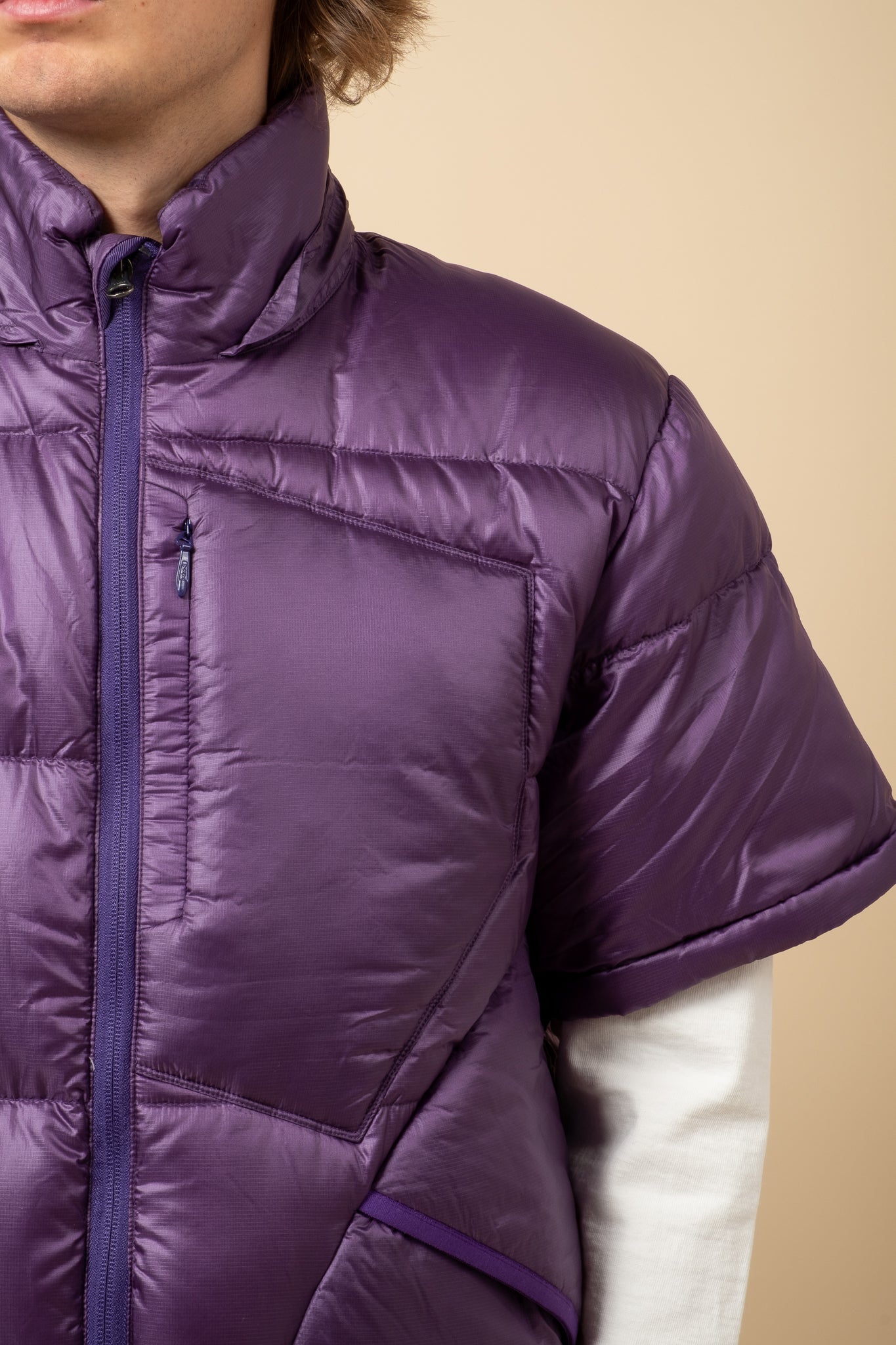 Eitherway Down Jacket - Purple x Red