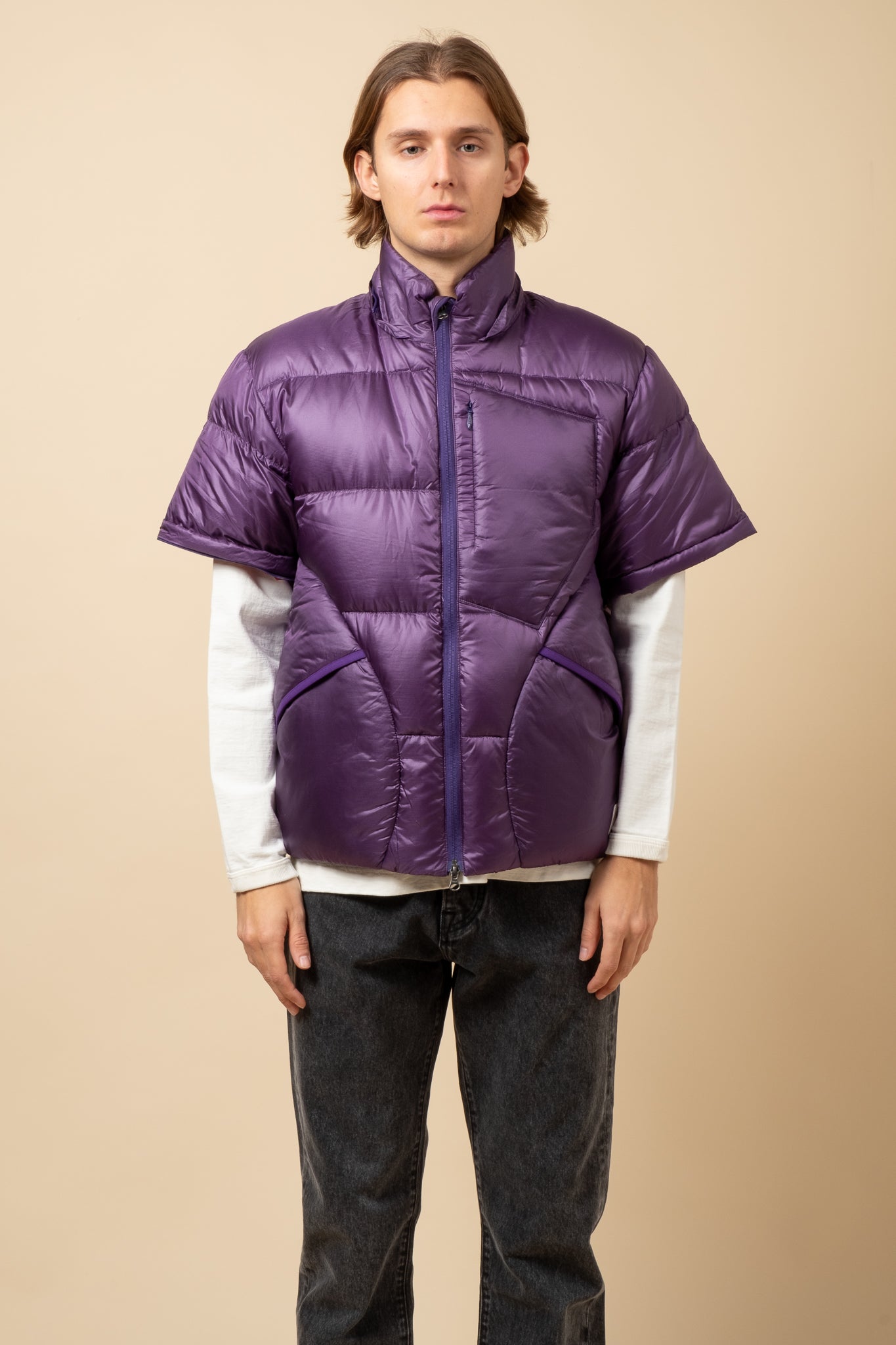 Eitherway Down Jacket - Purple x Red