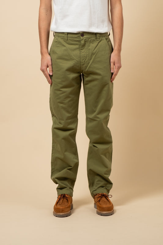 Fatigue Pants Double Twisted Twill - Moss Green