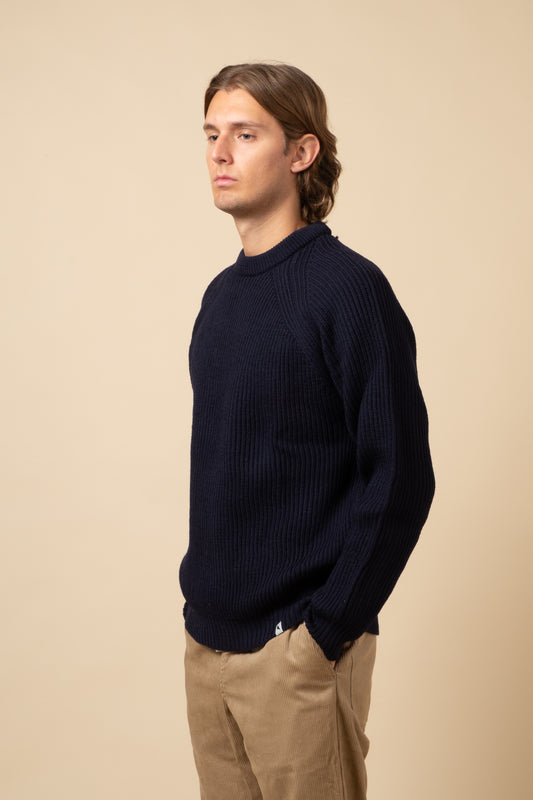 Ford Merino Crewneck - Navy