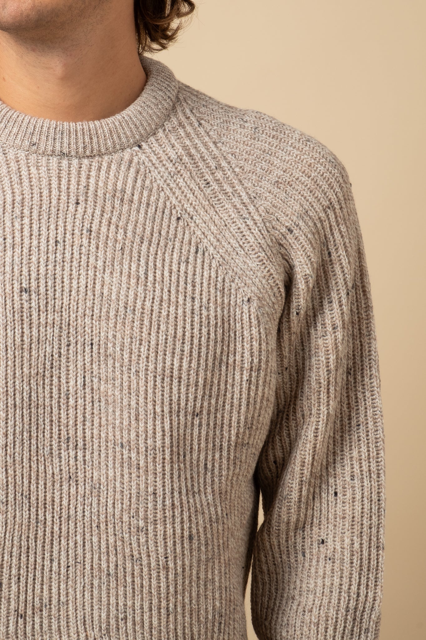 Ford Merino Crewneck - Oatmeal