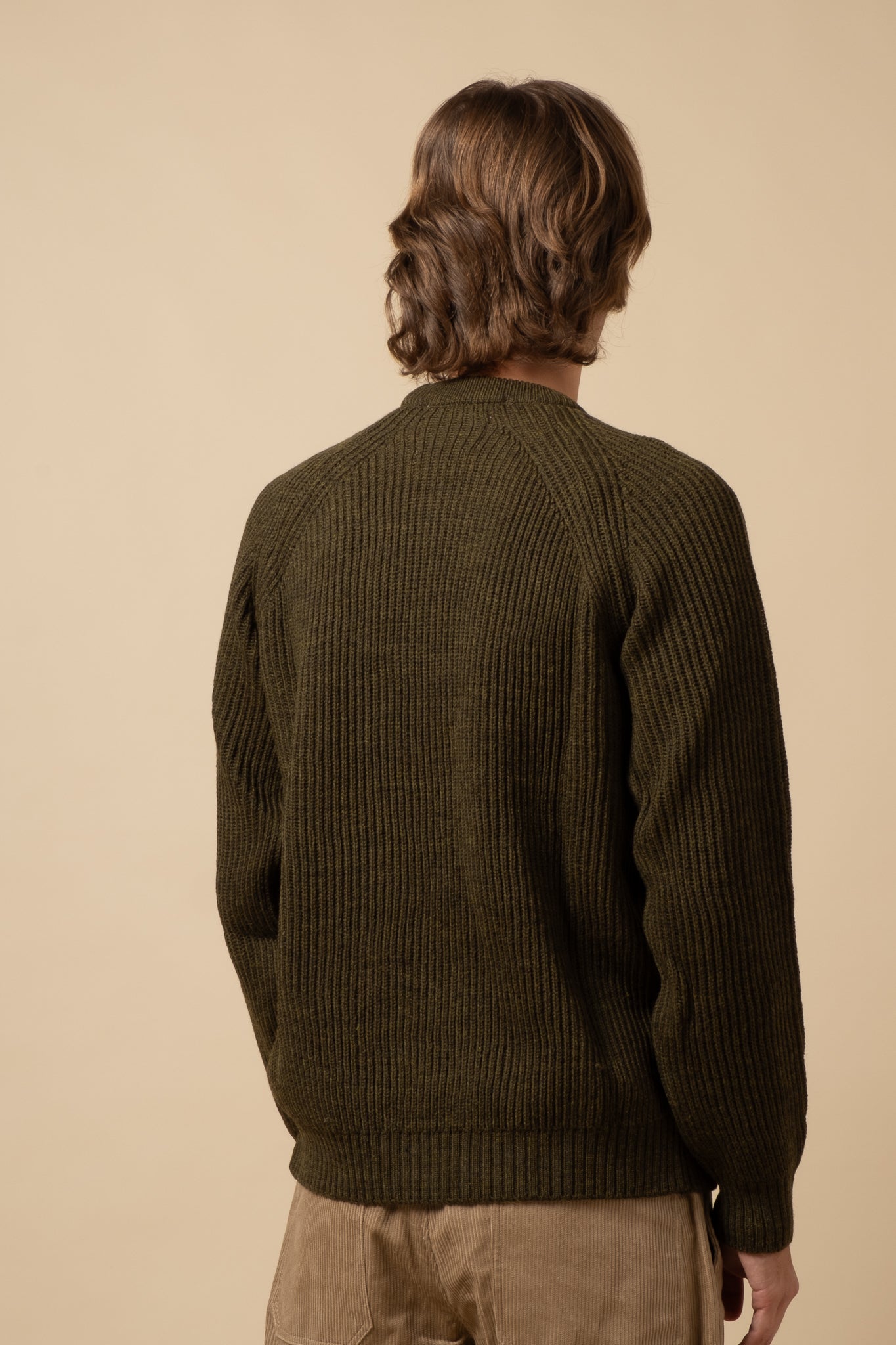 Ford Merino Crewneck - Olive