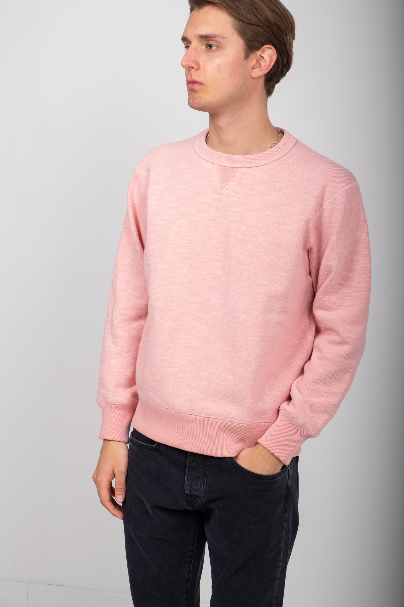 GG Sweat Crewneck - Baby Pink