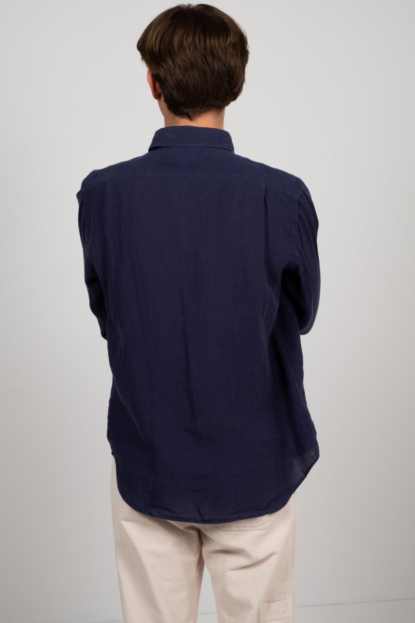 Linen Shirt - Deep Blue