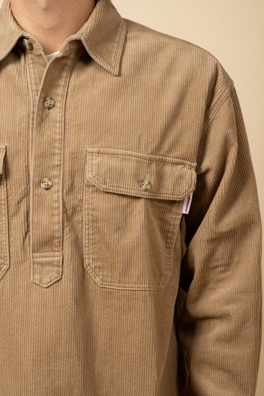 Lumberjack Pullover V.2 - Beige Corduroy