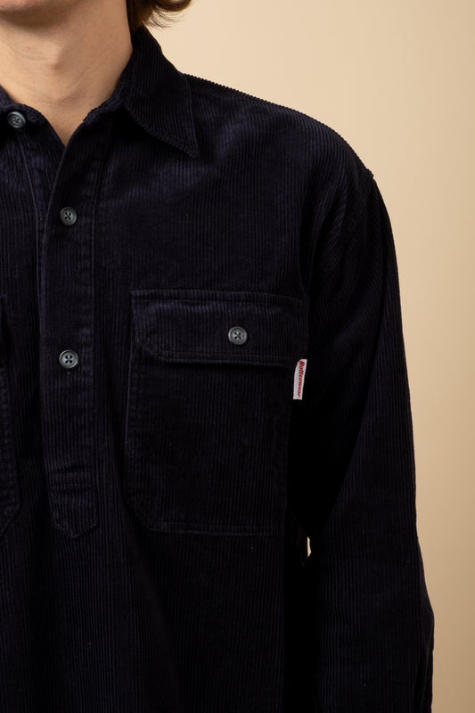 Lumberjack Pullover V.2 - Navy Corduroy