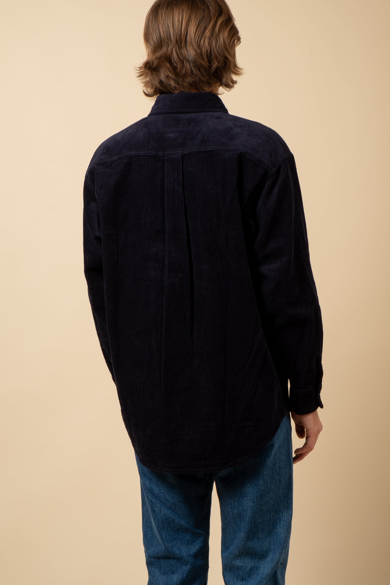 Lumberjack Pullover V.2 - Navy Corduroy