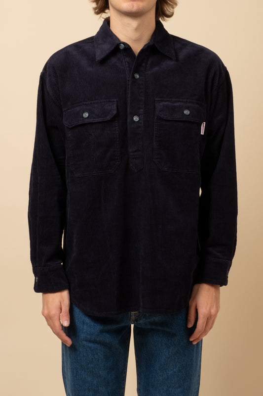 Lumberjack Pullover V.2 - Navy Corduroy