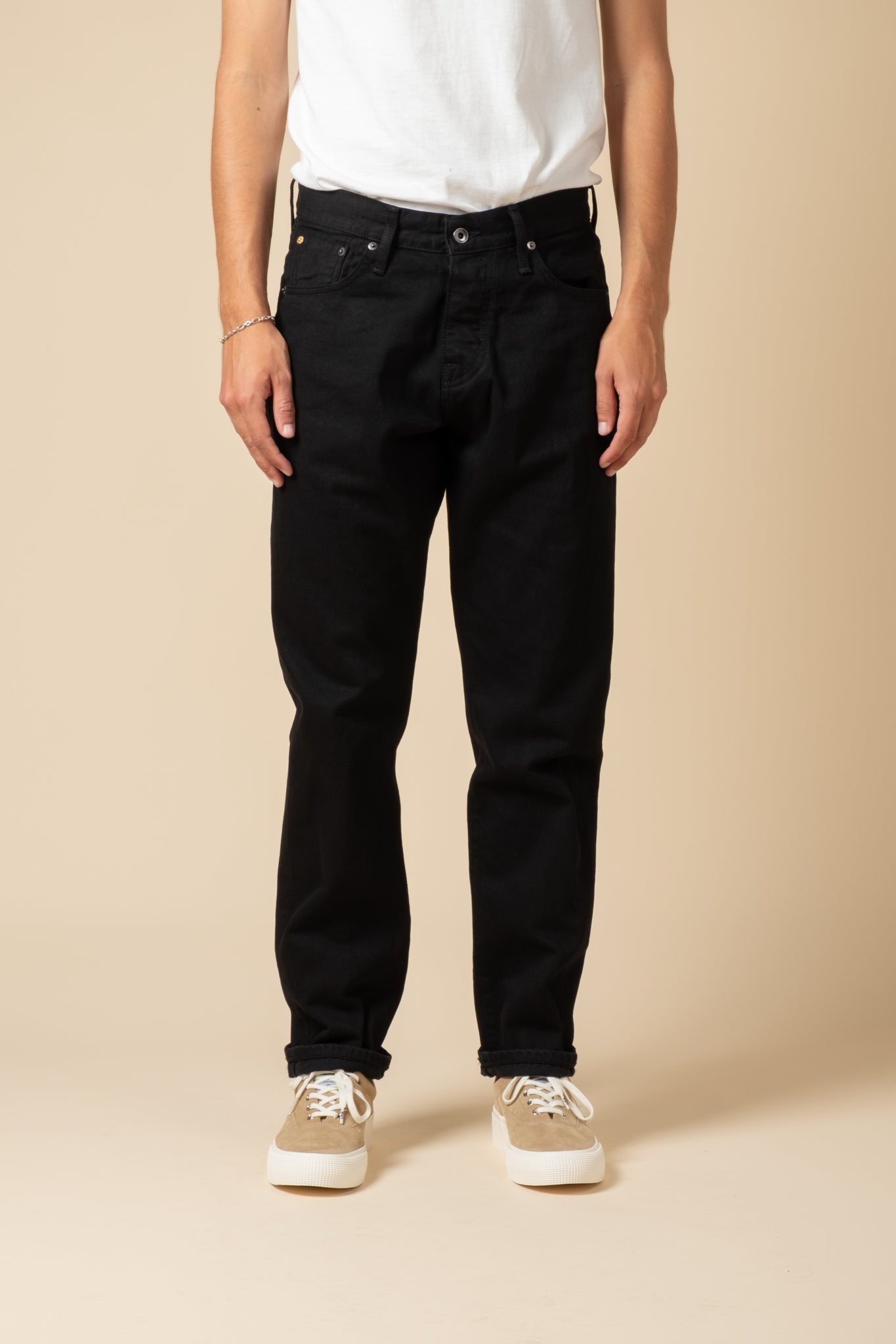 M5 13oz RG Cotton BLK - Rinsed