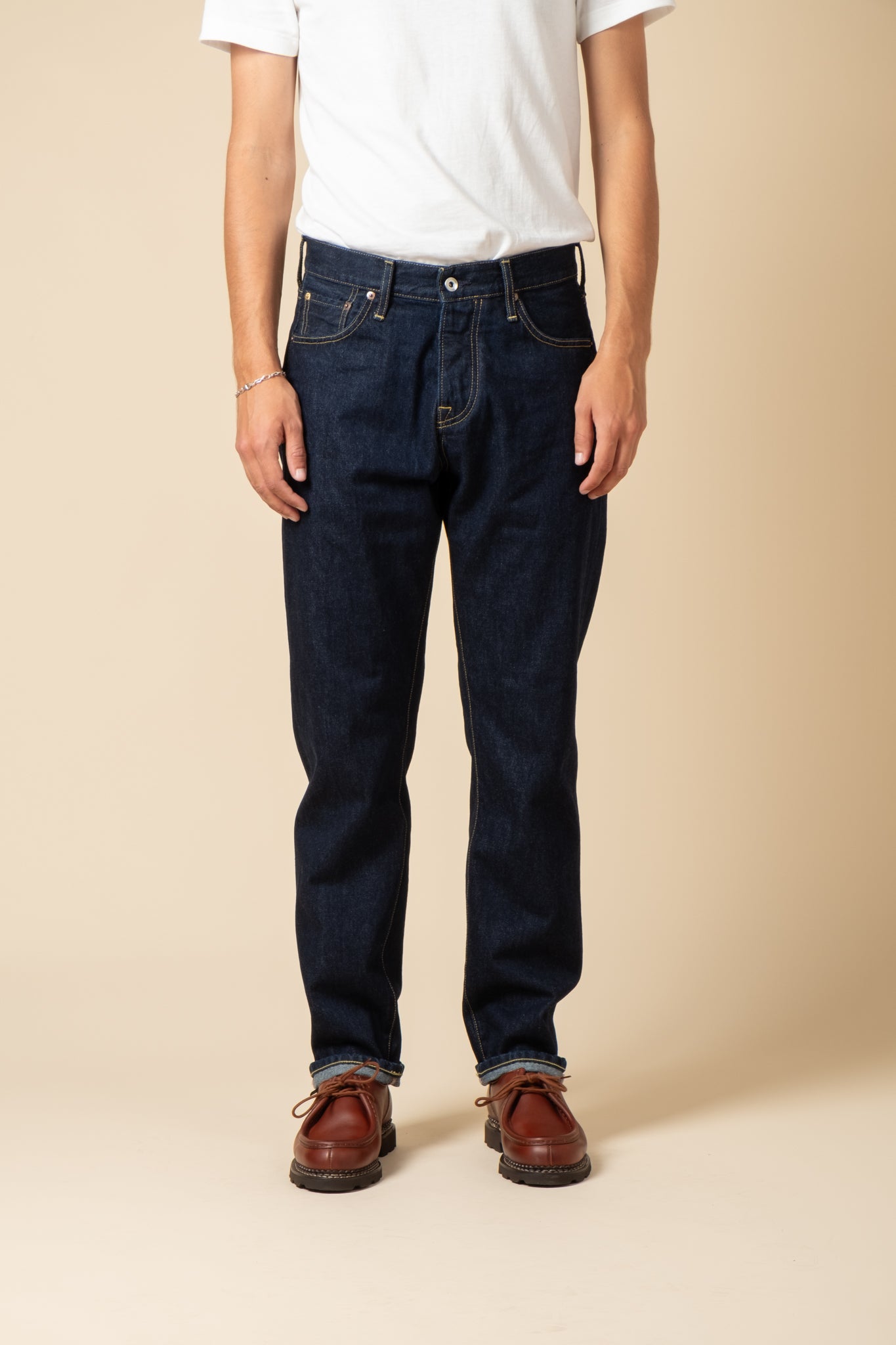 M5 13oz RG Cotton Deep Indigo - Rinsed