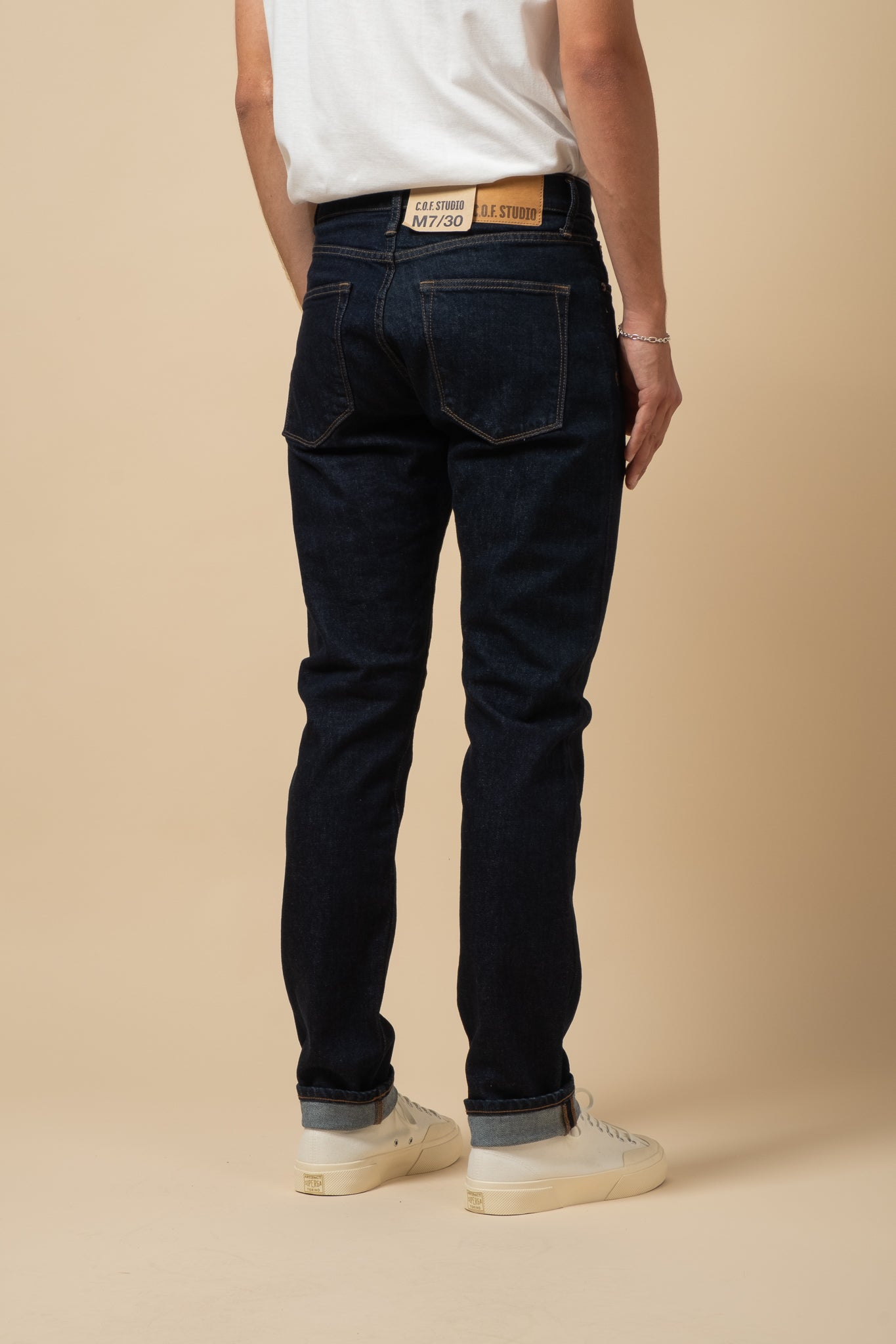 M7 Comfort Organic Indigo - Rinsed