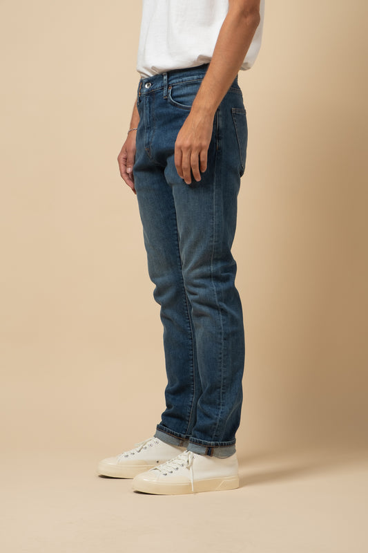 M7 Comfort Organic Indigo - Washed Blue