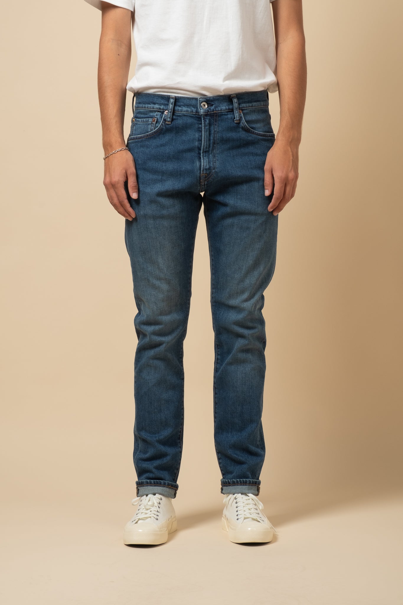 M7 Comfort Organic Indigo - Washed Blue