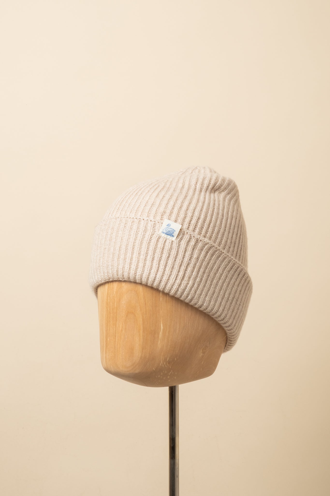 Good Basics Merino Cashmere Beanie - Nature Melange