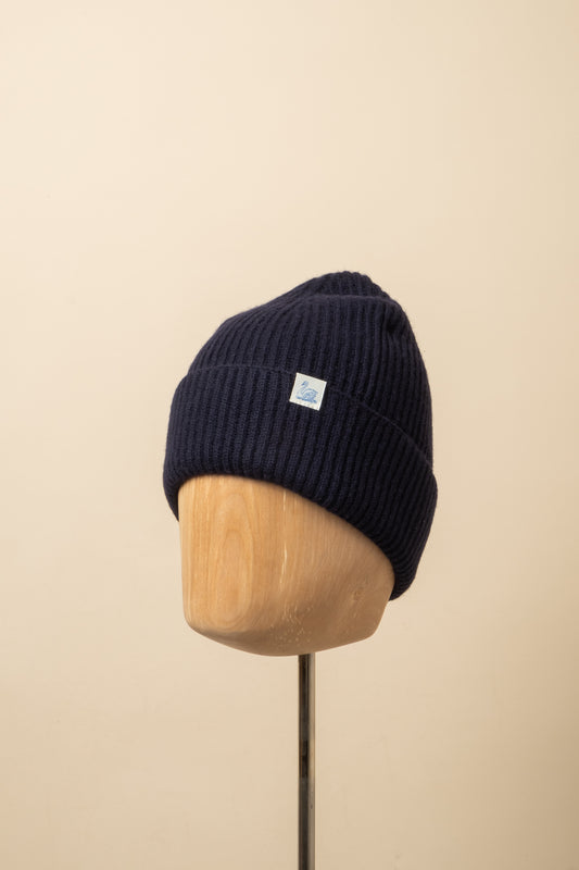 Good Basics Merino Cashmere Beanie - Dark Navy