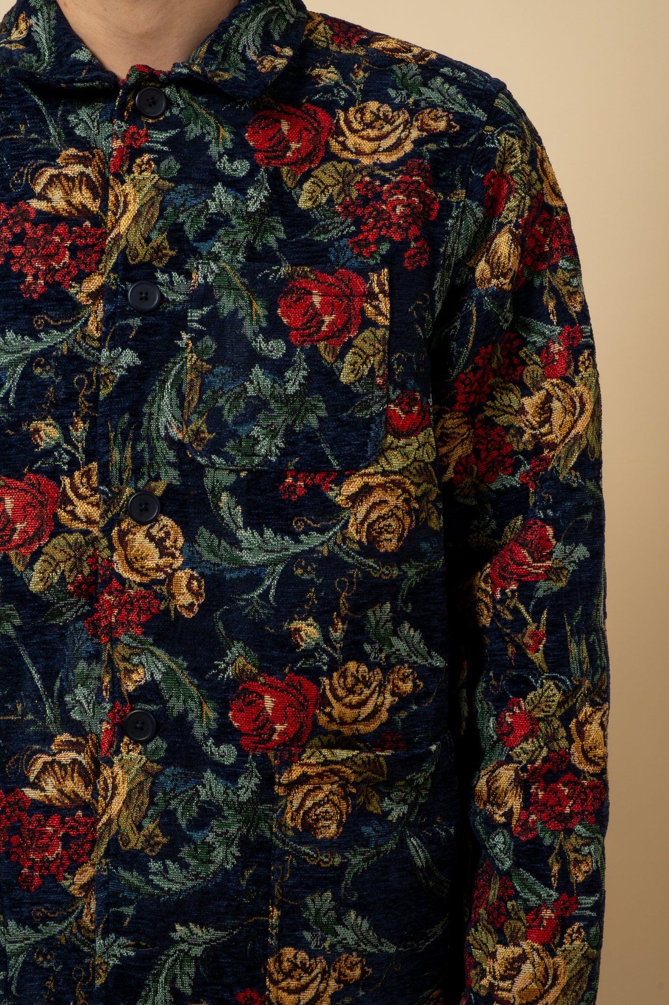 Ormiston Jacket - Floral Jacquard