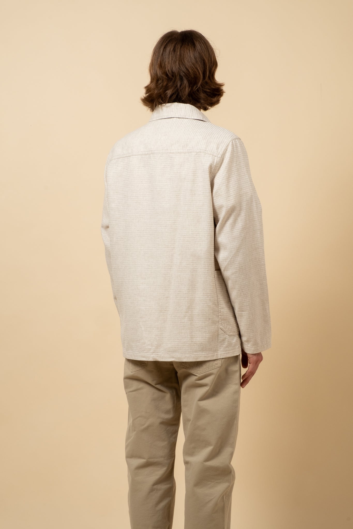 Ormiston Jacket - Linen Waffle