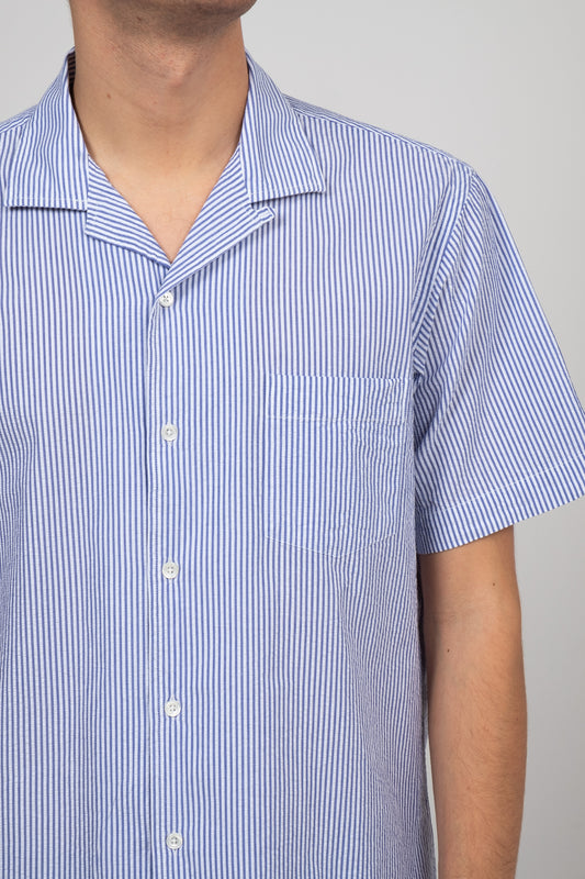 Resort Shirt - Blue Stripe