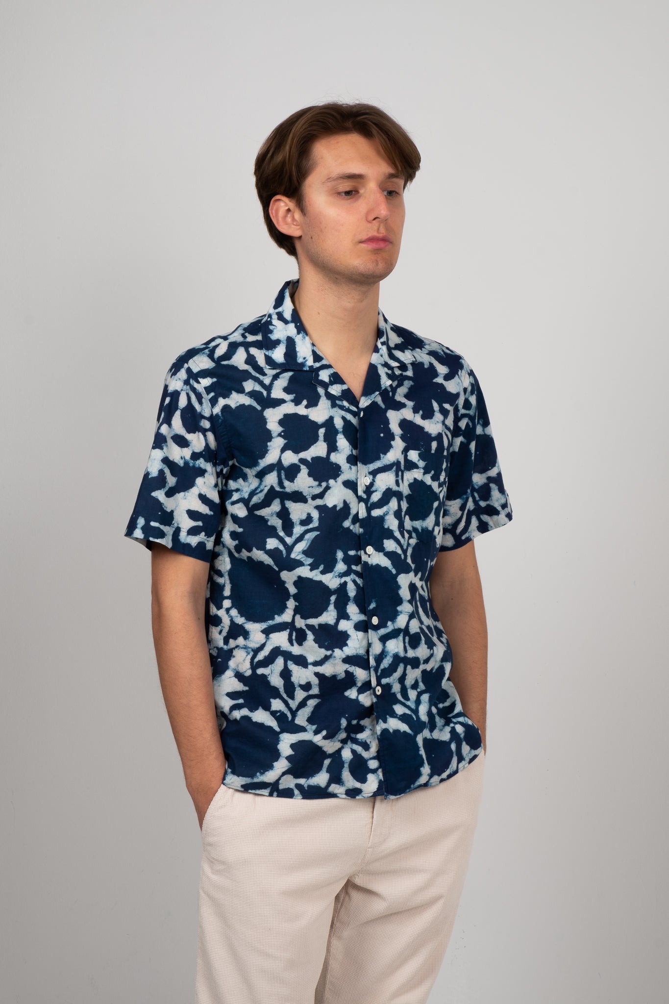 Resort Shirt - Indigo Dye