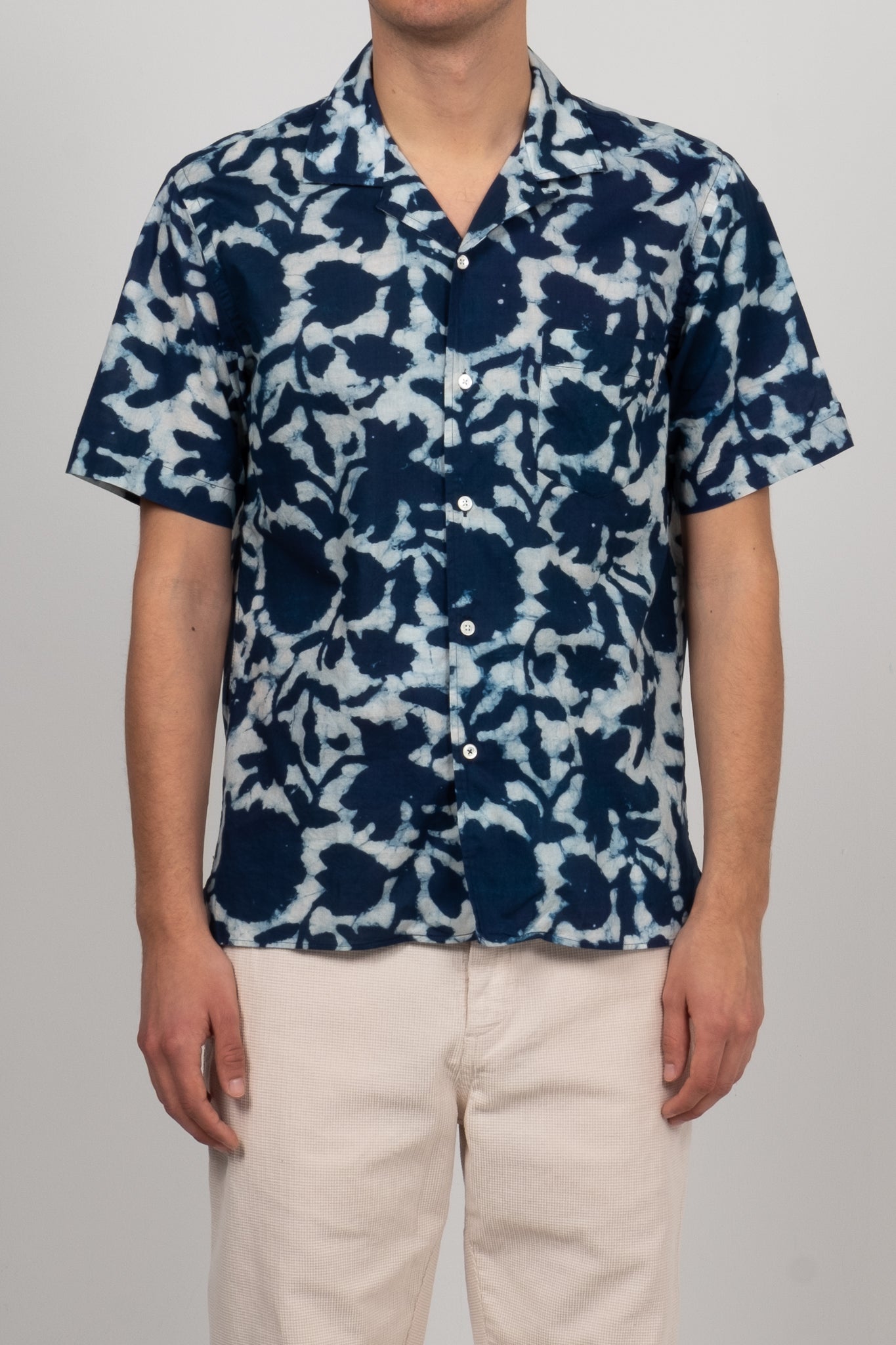 Resort Shirt - Indigo Dye