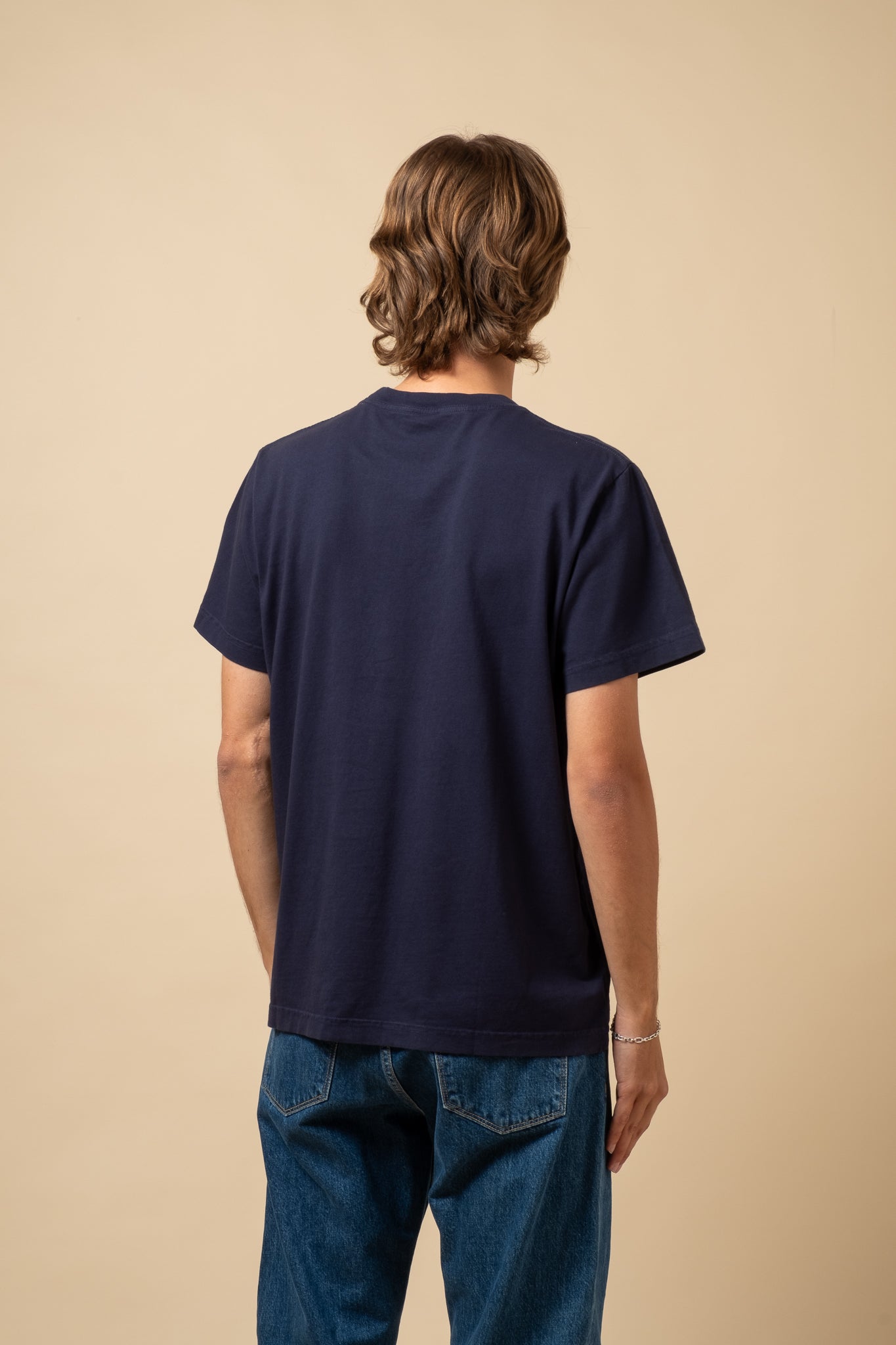 Short Sleeve Pocket Tee - Navy