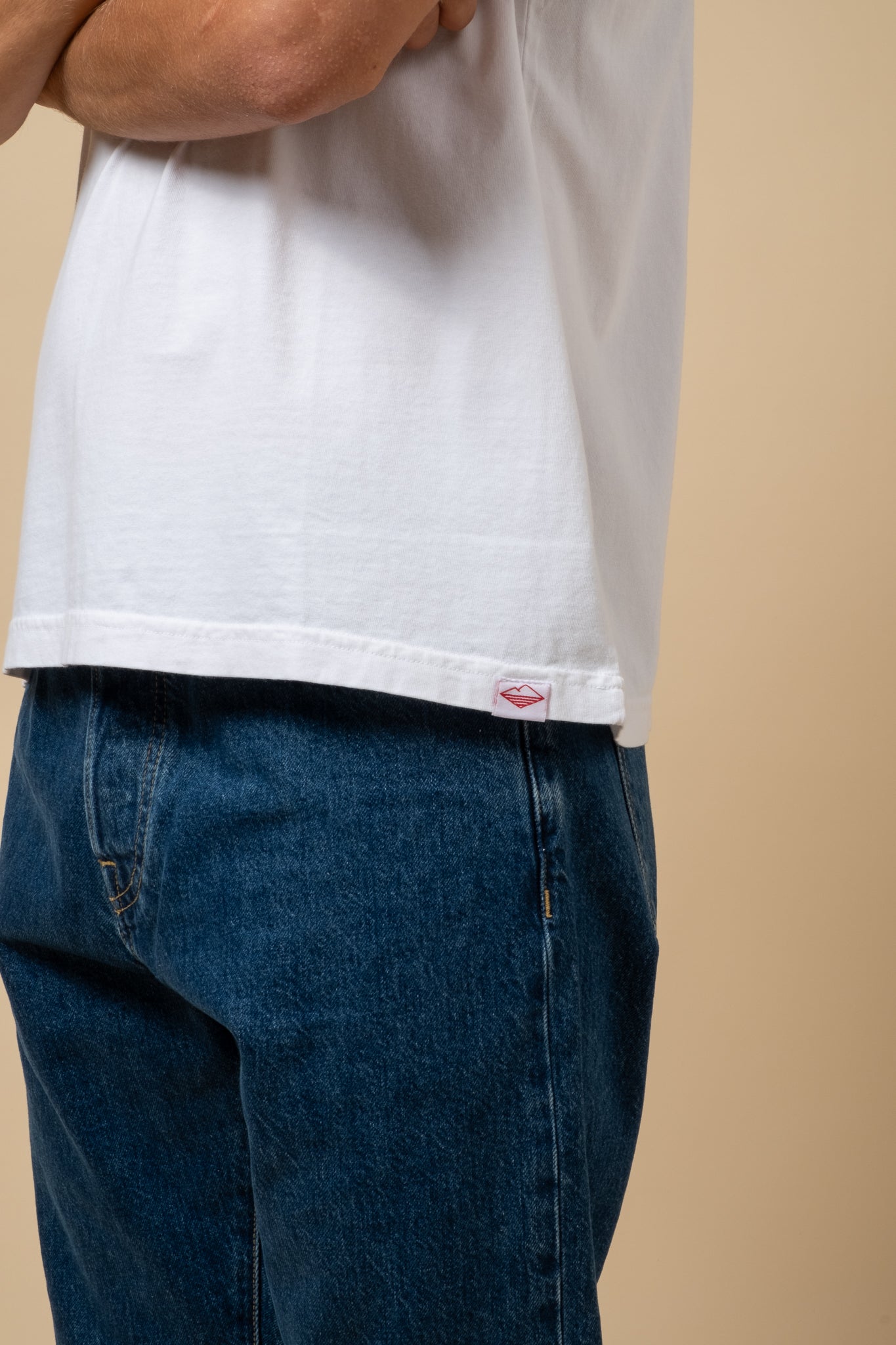 Short Sleeve Pocket Tee - White