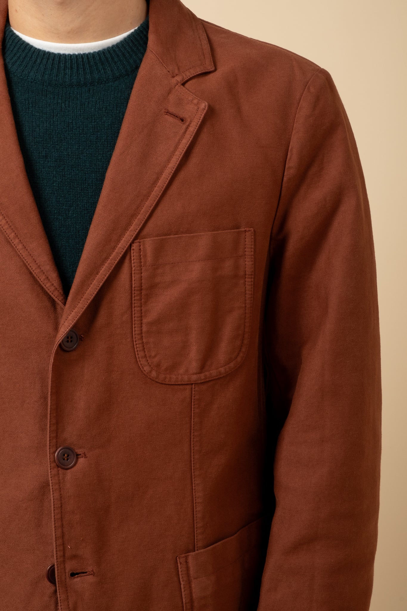 Sport Jacket Utility Twill - Terracotta