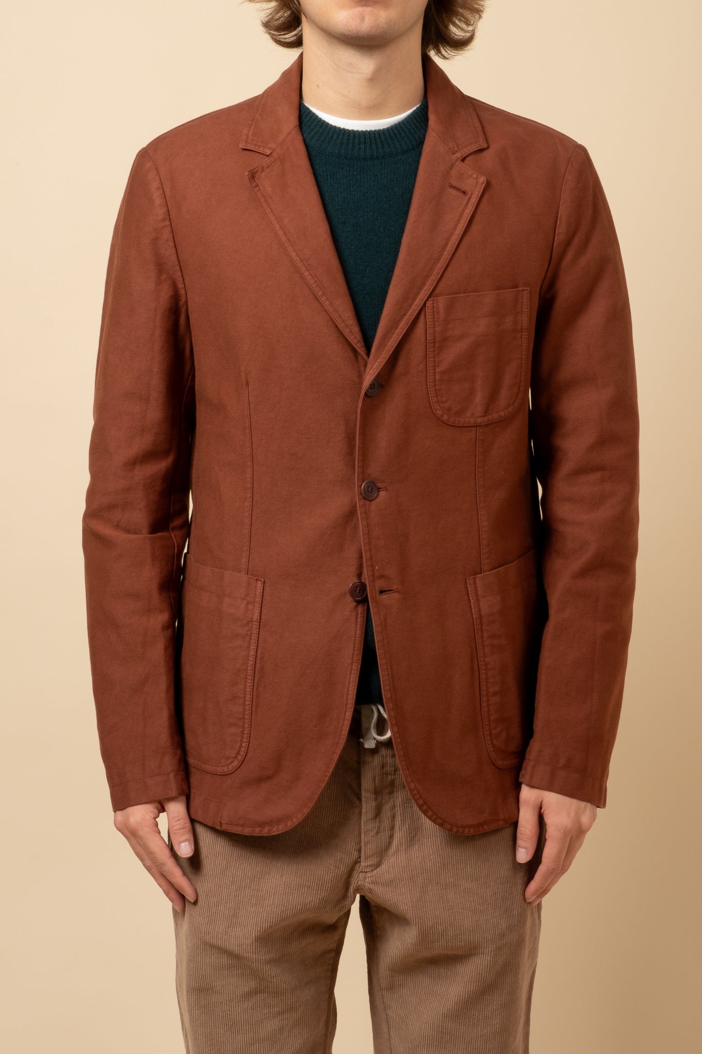 Sport Jacket Utility Twill - Terracotta