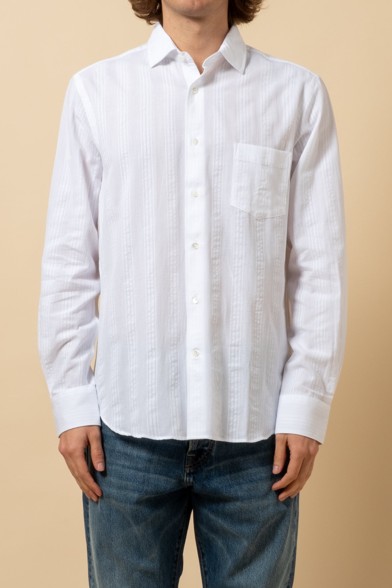 Standard Shirt Maui Stripe - White