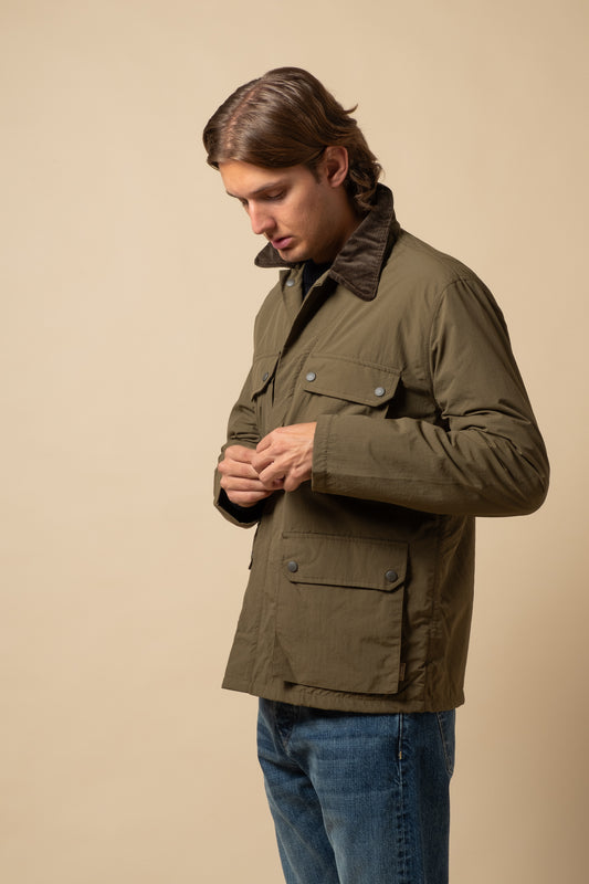 Strathblane Jacket Recycled Nylon - Olive