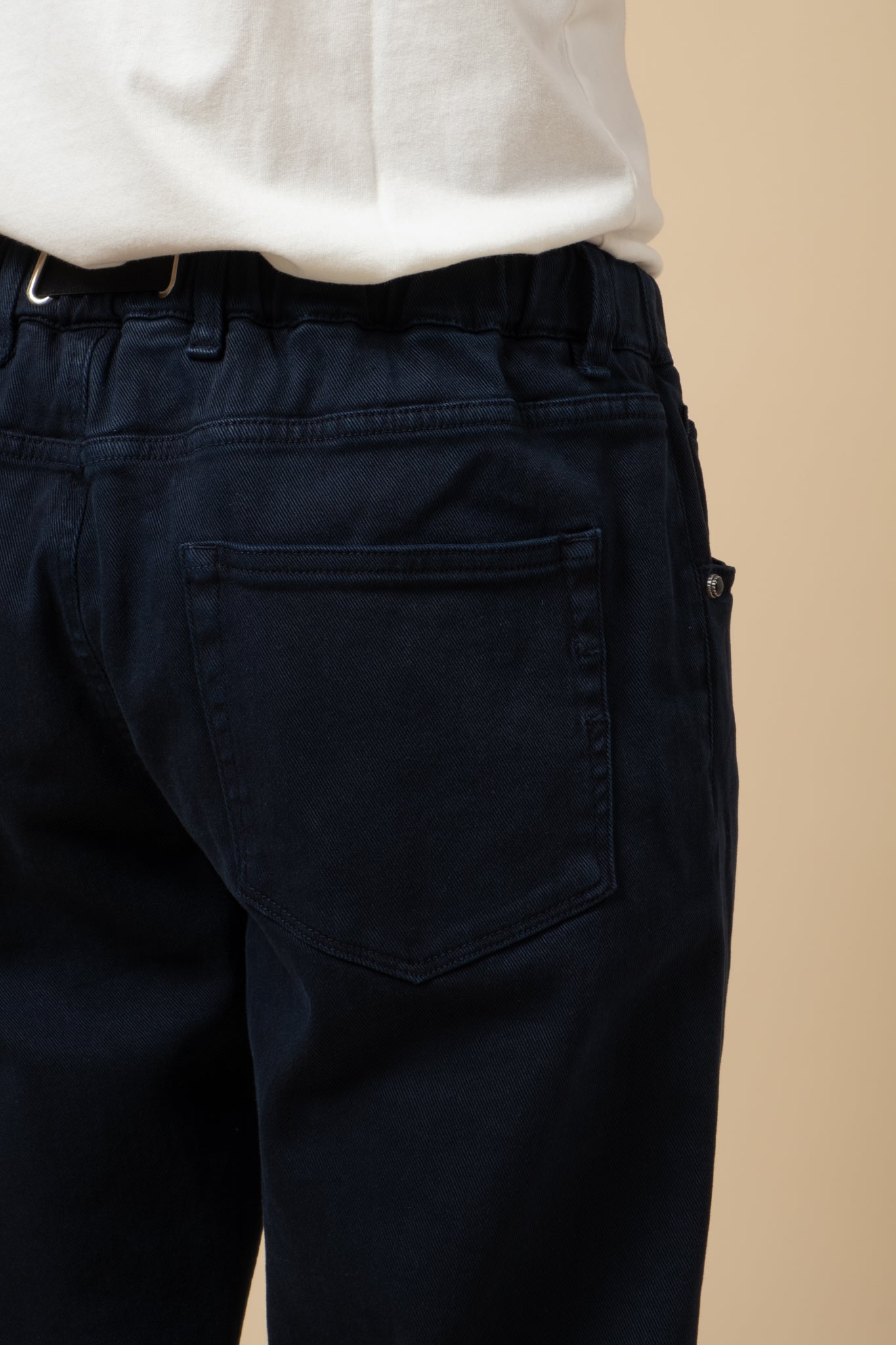 Twill 5 Pocket Trousers - Navy