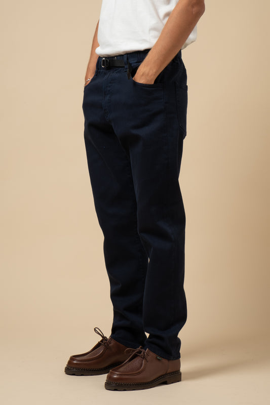 Twill 5 Pocket Trousers - Navy