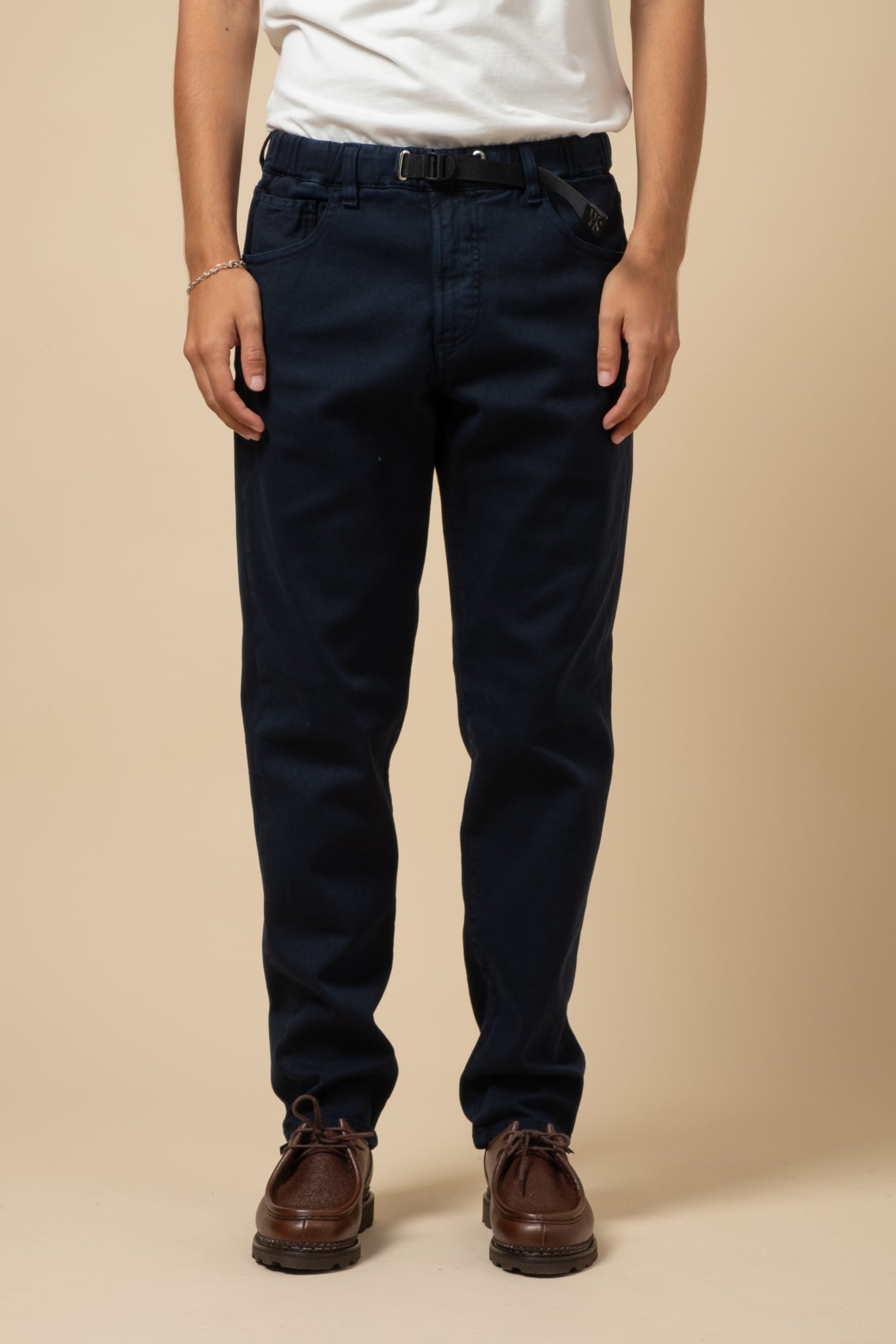 Twill 5 Pocket Trousers - Navy