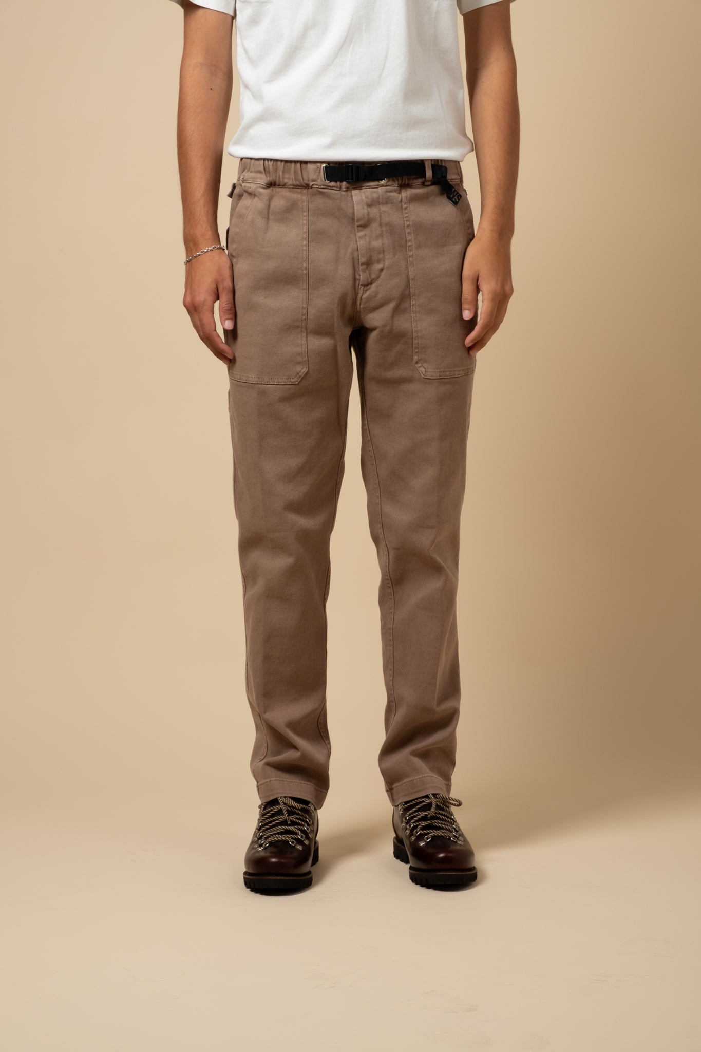 Twill Carpenter Trouser - Khaki Beige