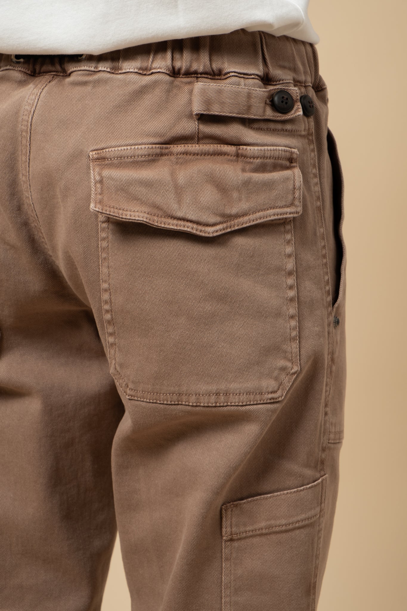 Twill Carpenter Trouser - Khaki Beige