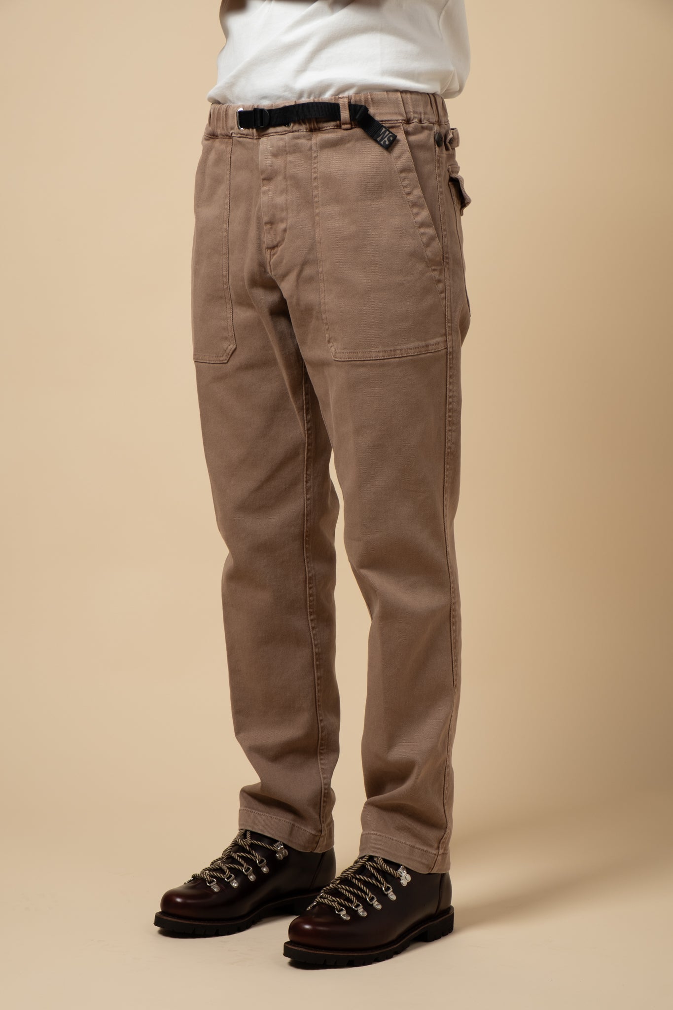 Twill Carpenter Trouser - Khaki Beige