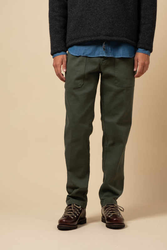 Twill Carpenter Trouser - Military