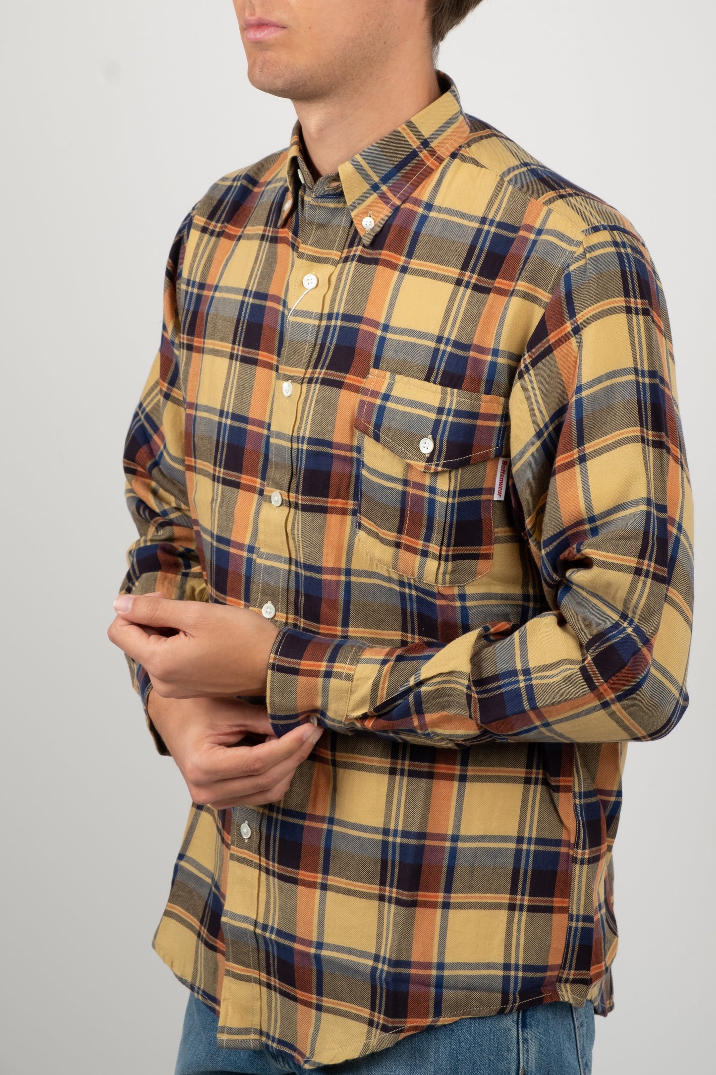 BD Scout Shirt - Yellow Plaid