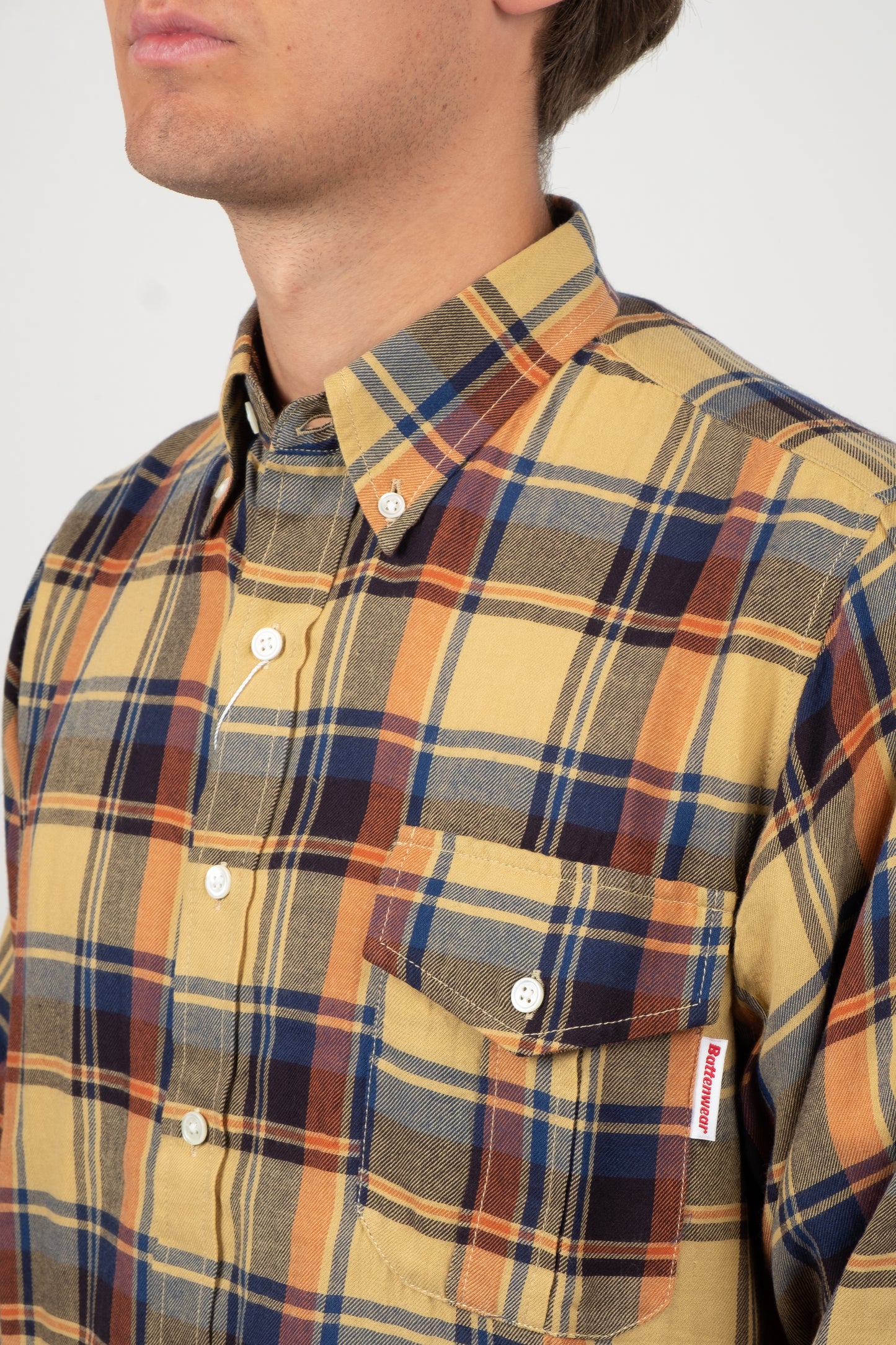 BD Scout Shirt - Yellow Plaid